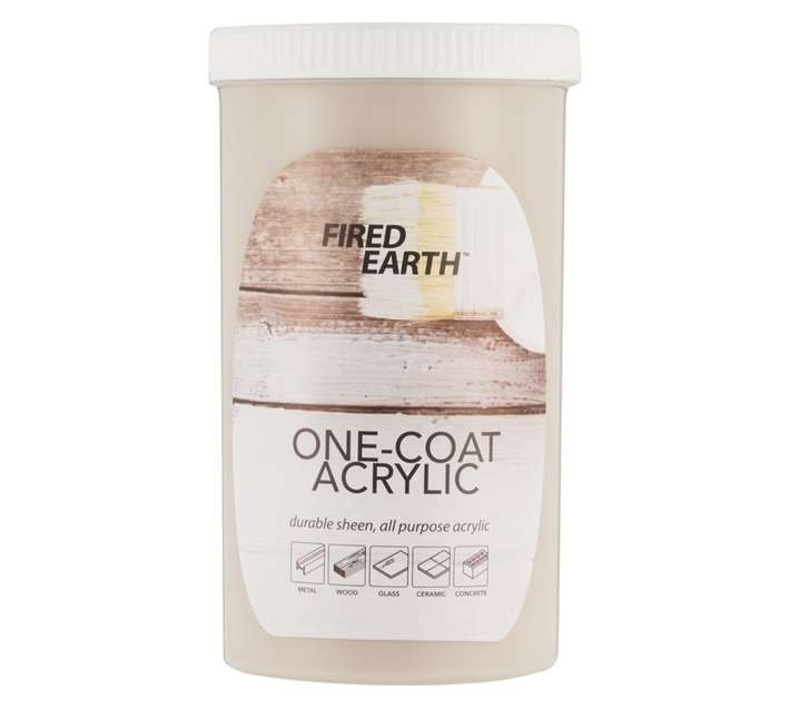 Fired Earth One Coat Paint - Toffee (1L)