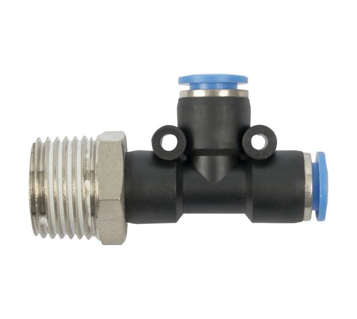 AirCraft PU Hose Fitting Tee (8 x 8mm x 1/2Inch)