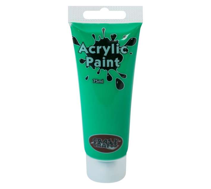 Acrilex Craft Acrylic Paint - Green (75ml)