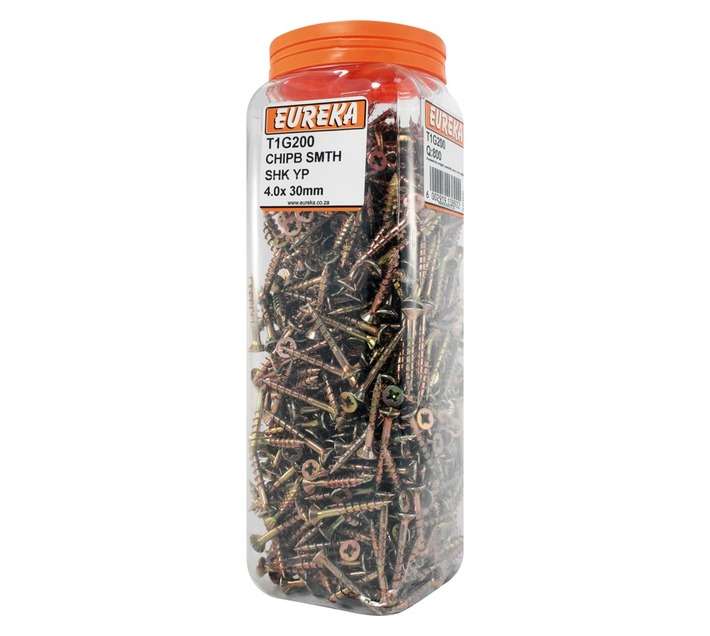 Eureka 4 x 30mm Chipboard Smooth Shank Yp (Q800)
