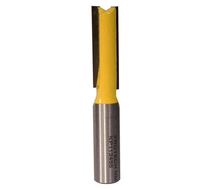 Pro-Tech Double Flute Straight Router Bit (12.7 x 38mm)