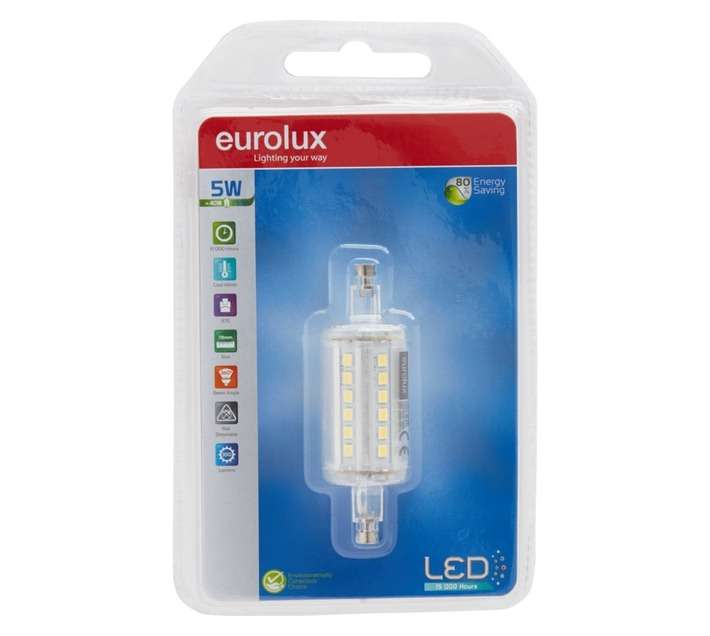 Eurolux R7s LED Lamp - Cool White (5w)