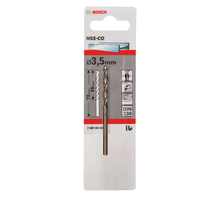 Bosch HSS 3.5 x 39 x 70mm Drill Bit