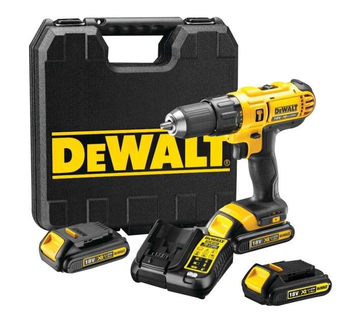 Dewalt Drill Driver with Hammer Action 18V (DCD776S3-ZA)
