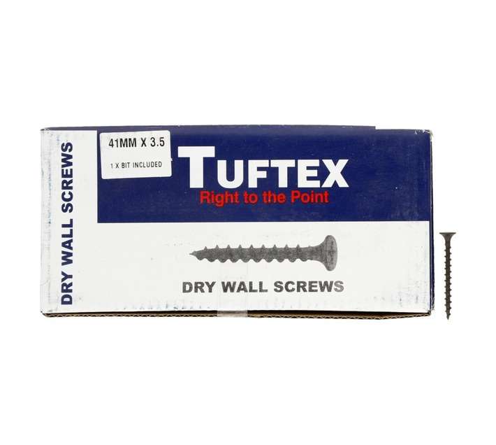 Tuftex 500 x Drywall Screws (3.5 x 41mm)