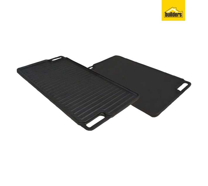 Snappy Chef Double Sided Grid - Black (460 x 260 x 10mm)
