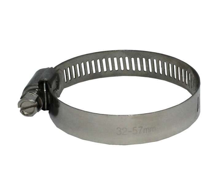 4 x Worm Drive Hose Clamps (32-57mm)