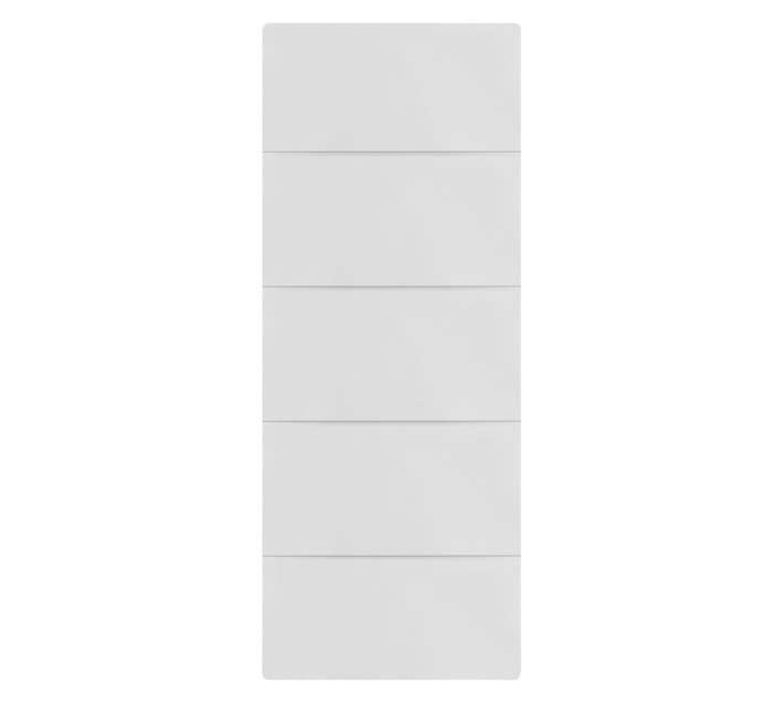 Doortec Primo Adelphi 4 Line Deep Groove Timber Door - White (2032 x 813 x 40mm)
