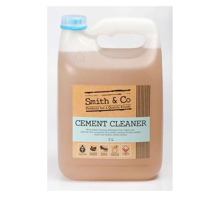 Smith and Co Cement Cleaner - Yellow/Amber (5L)