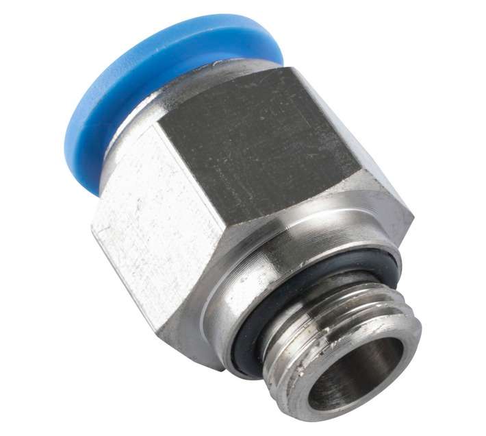 AirCraft 1/4 Inch Straight Stud with O-rings (12mm)