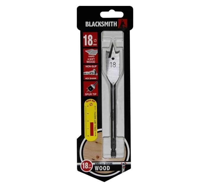 Blacksmith 18mm Flat Wood Drill Bit