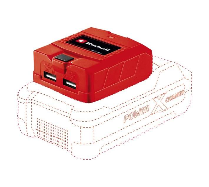 Einhell USB Battery Adapter 18V TC-CP 18 Li USB-Solo