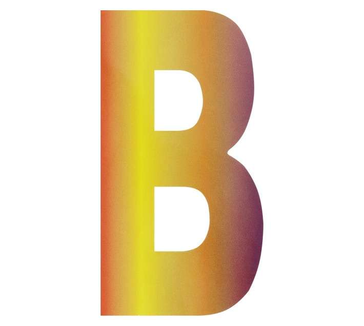 Inta Safety Letter B Rainbow