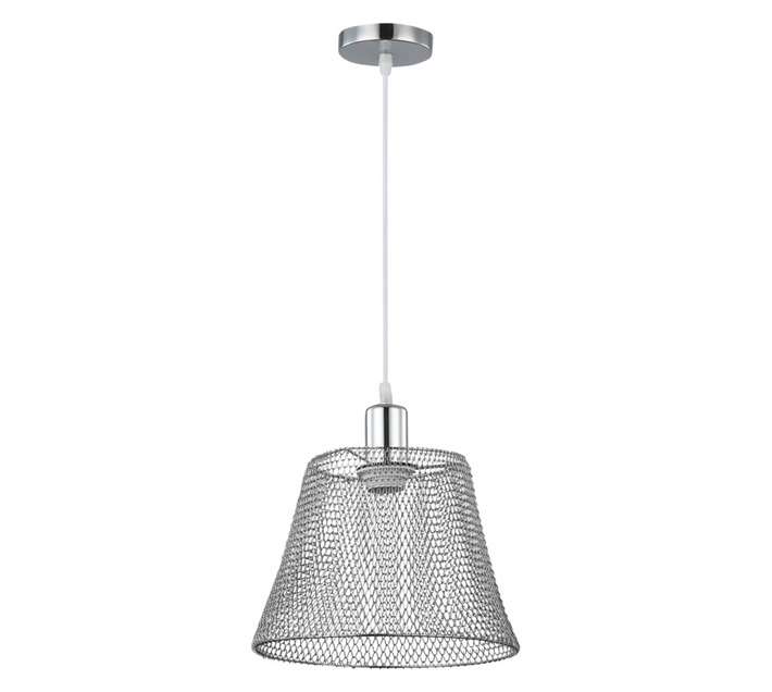 Bright Star Lighting 1 Light Mesh Pendant - Chrome (35W)