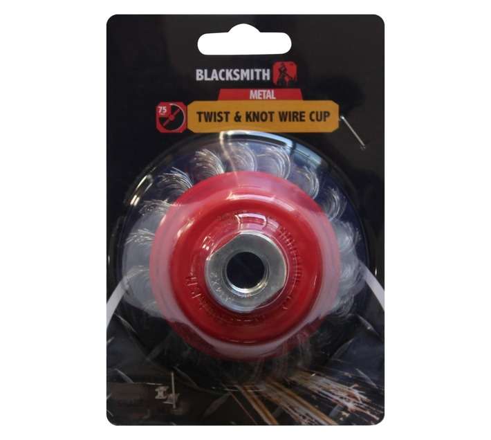 Blacksmith M14 Twist Knot Wire Cup (75mm)