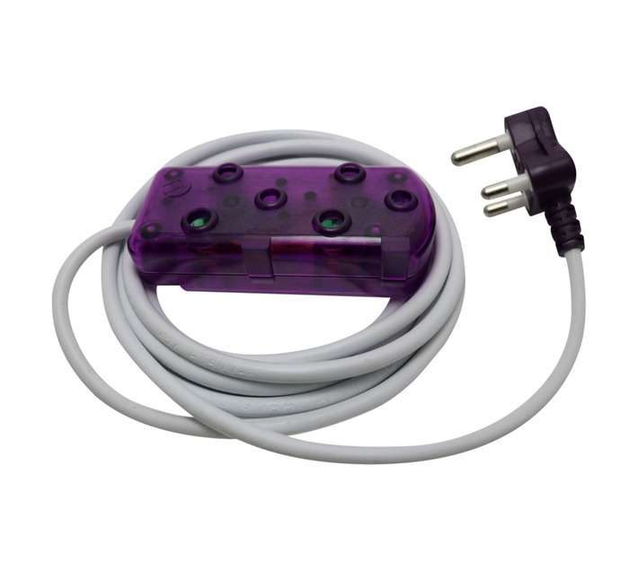 Ellies Electronics FEE2X/5PP Extension Lead - Purple (5000mm)