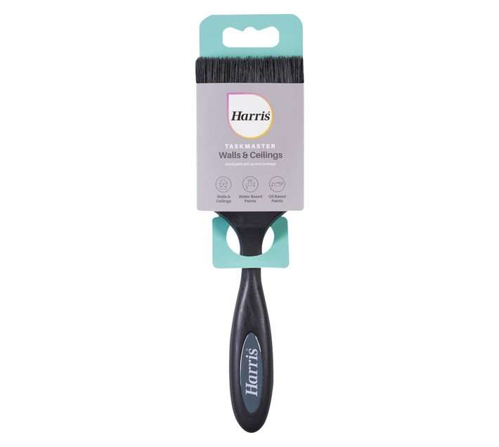 Harris Taskmaster Paintbrush - Black/Orange (64mm)