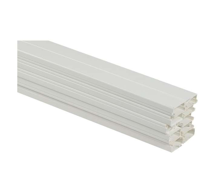 Proton Prepack 10 x PVC Trunking - White (3000 x 16 x 40mm)