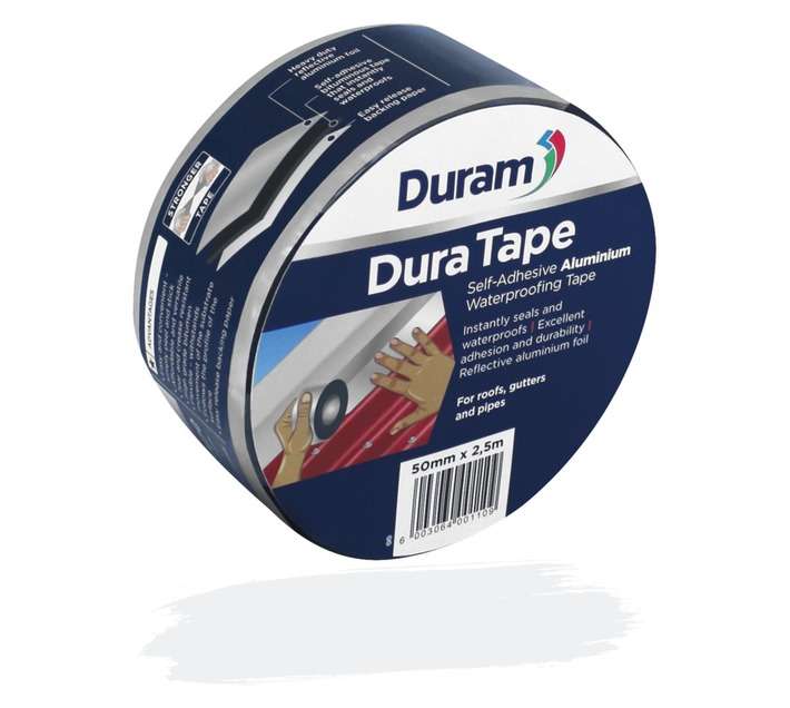 Duram Self-Adhesive Aluminium Waterproofing Tape (75mm x 2.5m)