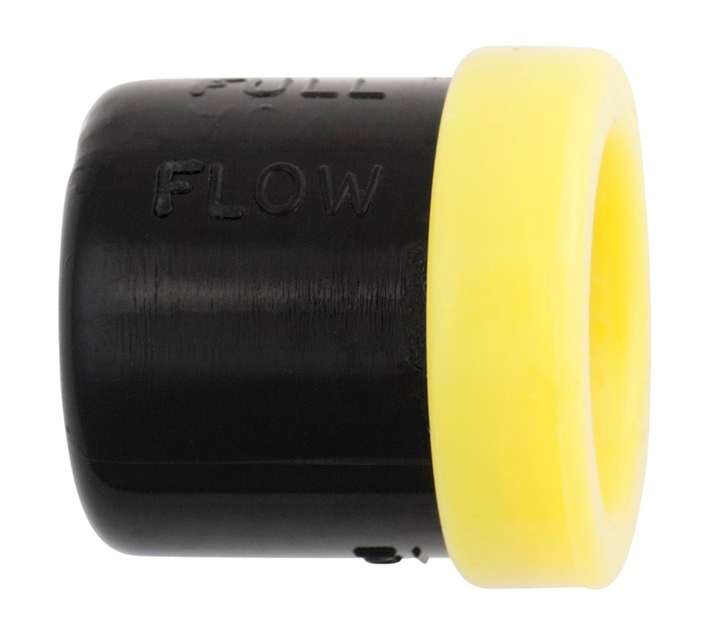 Full Flow End Plug - Black/Yellow (12mm)