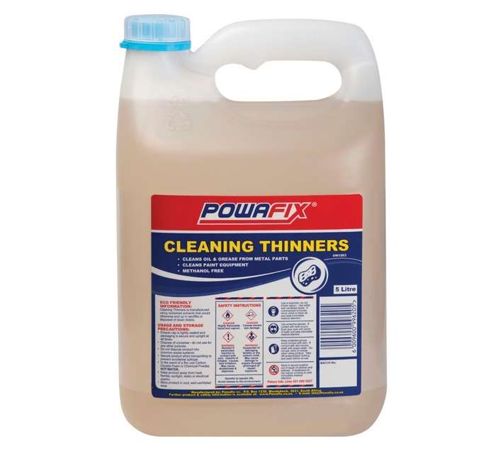 Powafix Cleaning Thinners - Light Blue (5L)