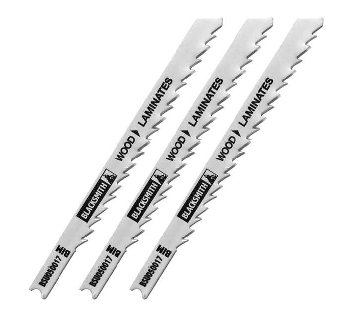 Blacksmith UShank Wood and Lamfnect 60mm Jigsaw Blade (3 piece)