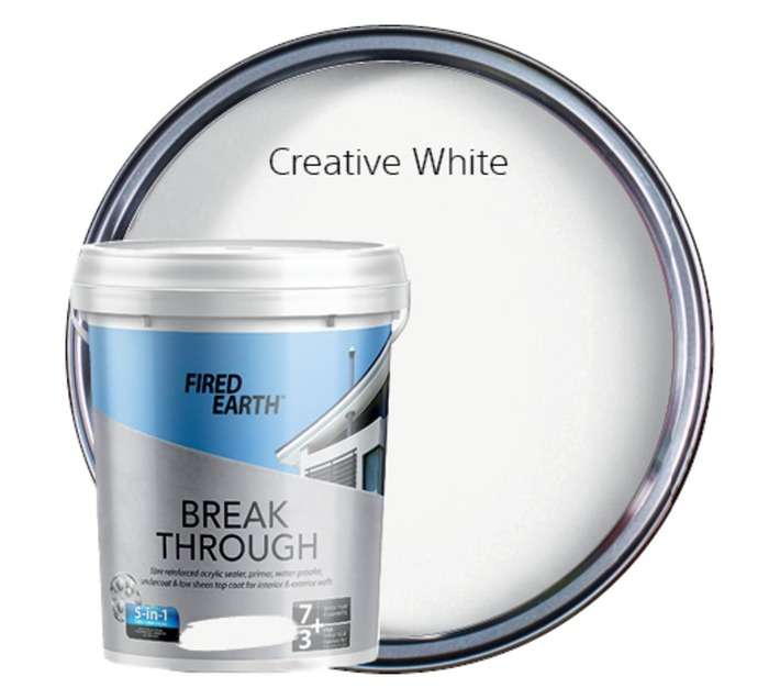 Fired Earth Breakthrough - Creative White (20L)