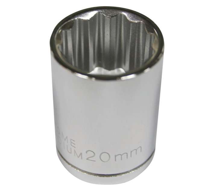 Mastercraft Â½" Drive 12 Point Socket (20mm)