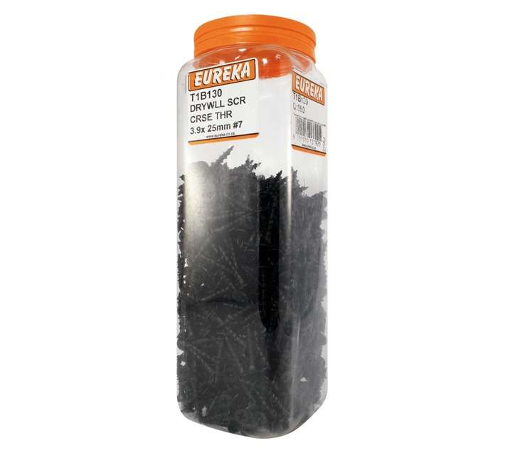 Eureka 850 x Coarse Drywall Screws (3.9 x 25mm)