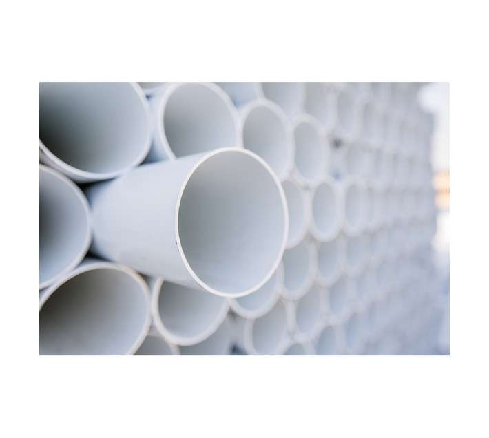 MacNeil E Spec Soil Vent PVC Pipe - White (1000 x 110mm)