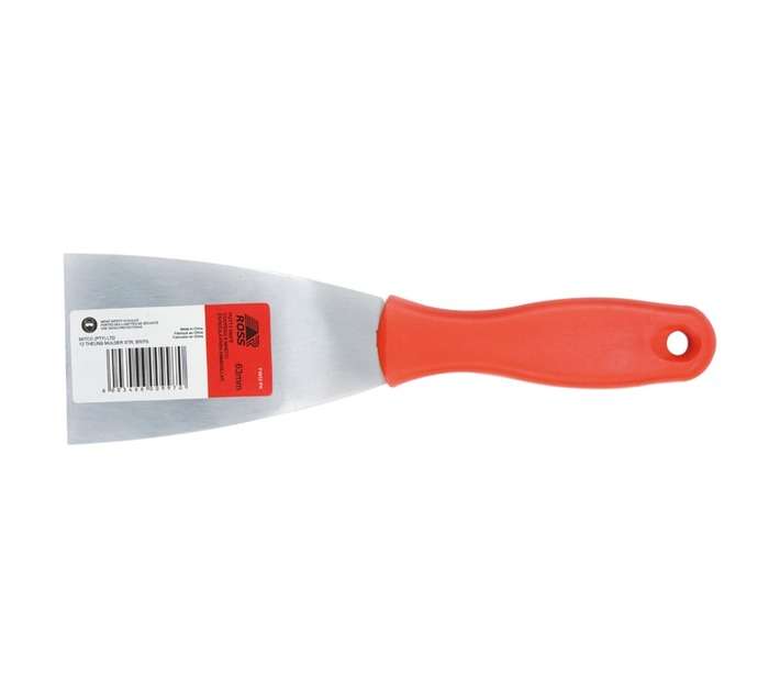 Ross F4052 PK Putty Knife - Red/Silver (50mm)