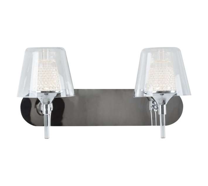 Radiant Galton LED Wall Light - Chrome (360 x 185 x 195mm)