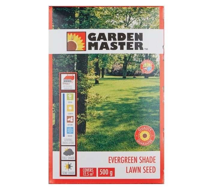 Garden Master Evergreen Shade Lawn Seed (500g)