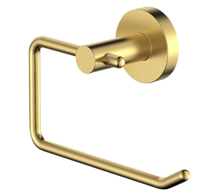 TOILET PAPER HOLDER- BR GLD