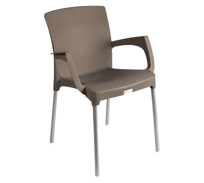 Napoli CH-TSST-CP-OD-B Arm Chair - Cappuccino (880 x 770 x 940mm)