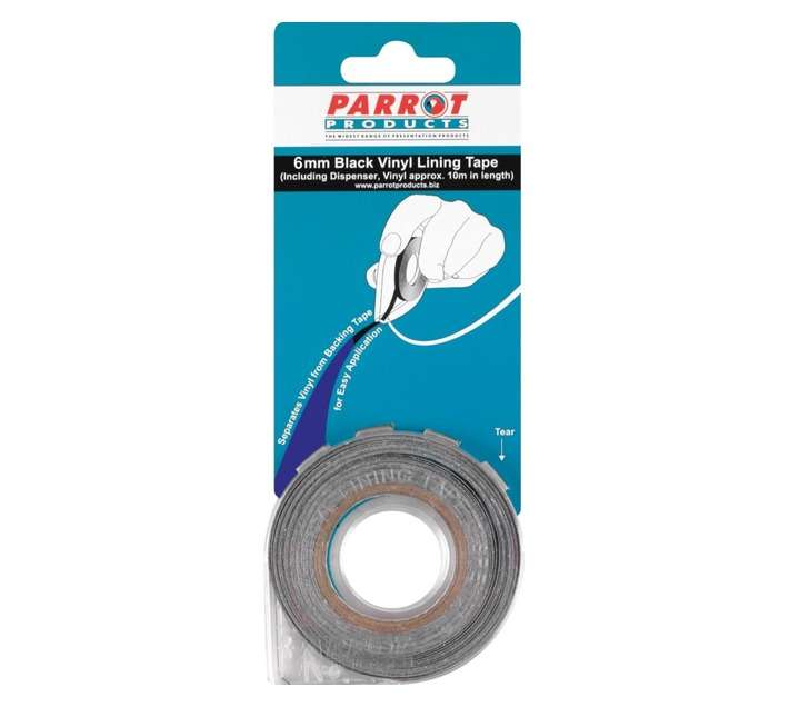 Parrot Products VT7006 Vinyl Lining Tape - Blue (10m x 6mm)