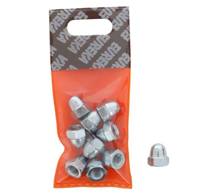 Eureka Zinc Plated Dome Nut (8 x 10mm)