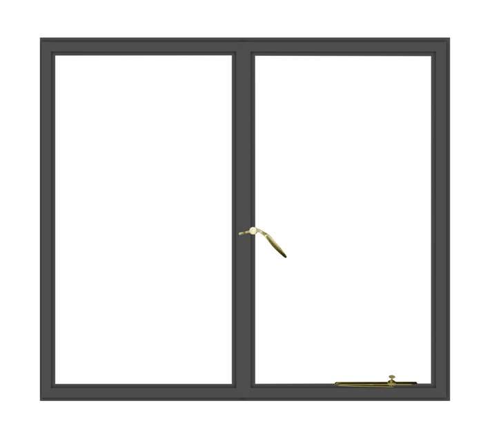 Five Point Steel NC2 Steel Window Frame - Grey Oxide (1022 x 949mm)