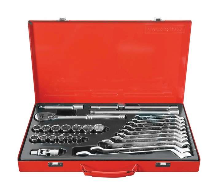 Mastercraft Â½ Drive Socket and Spanner (28 piece)"