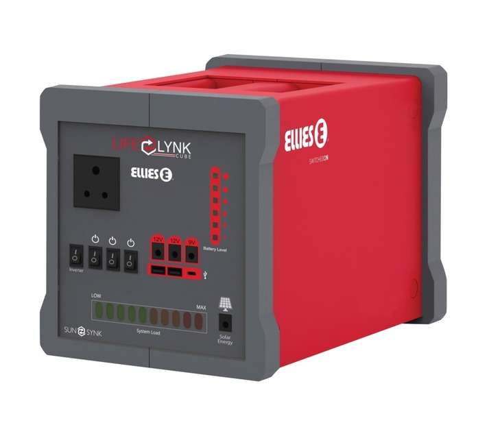 Ellies Lifelynk Cube Mega Portable Inverter (150Wh)