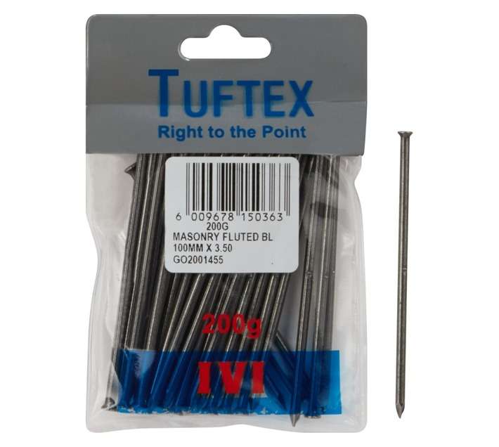Tuftex Flute Masonry Nails (100 x 3.50mm)