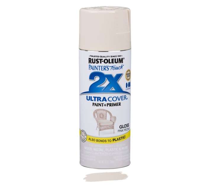 Rust-Oleum Spray Paint Painter's Touch 2X Ultra Cover Gloss - Pink Peony (340g)