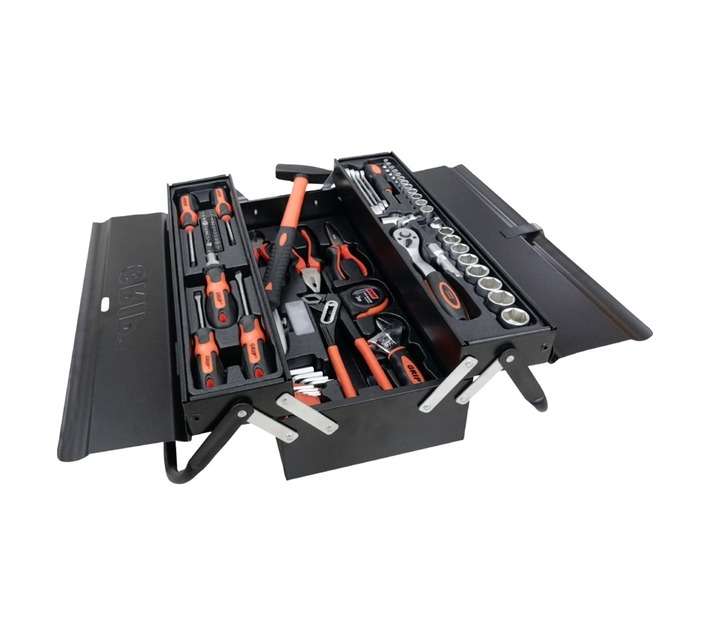 Grip 86 Piece Tool Set - Black/Orange