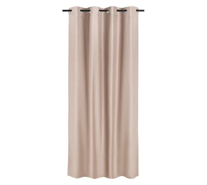 Design House Plain Weave Eyelet Curtain (1400 x 2230mm)