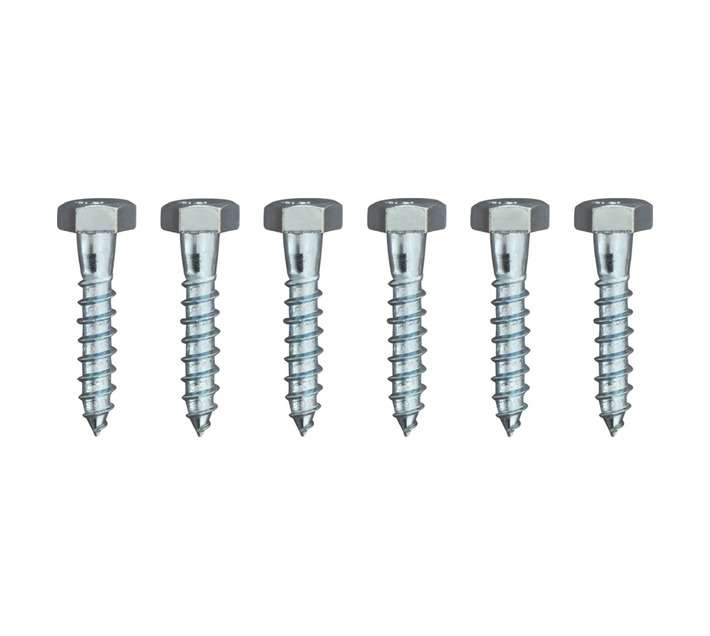 Eureka 1CE30U 10 x 50mm Coach Screw Galvanised (6 Pack)