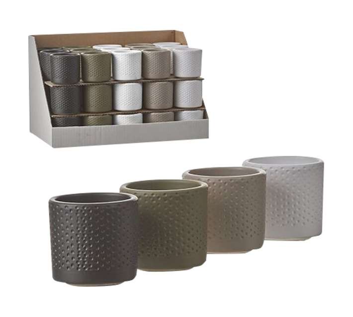 First Dutch Brands Ceramic Era Pot - Assorted (70 x 70mm)