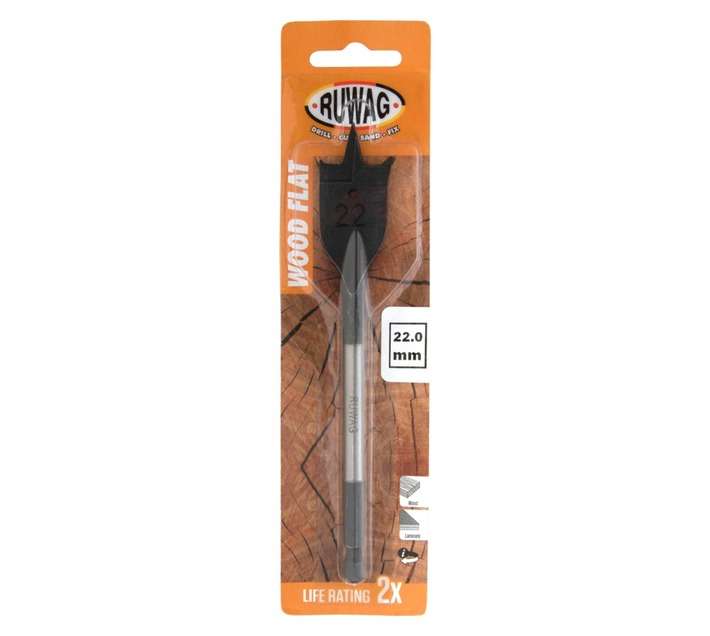 Ruwag 22mm Wood Flat Drill Bit