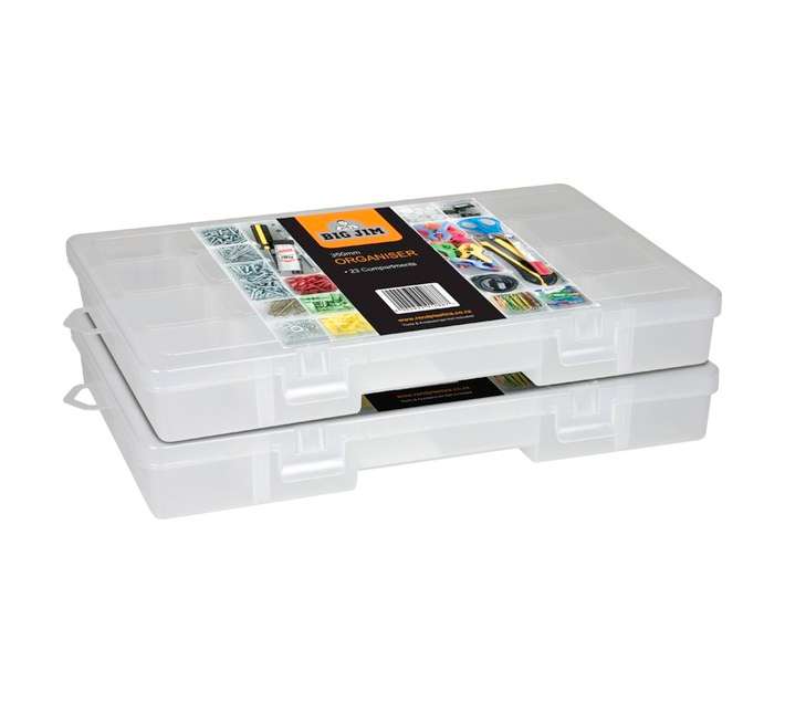 Big Jim Basic Organiser Set - Clear (350mm)