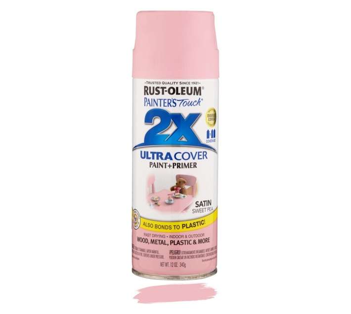 Rust-Oleum Spray Paint Touch 2X Ultra Cover - Satin Sweet Pea (340g)