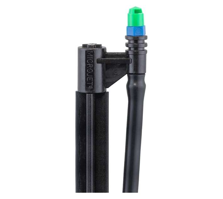 Microjet PN058 3 x 90 Degree Slimstake Sprinkler Heads - Black (450mm)